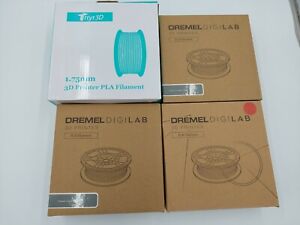 Dremel Idea Builder 3D Printer Filament and ttyt3D Color Change Filament Lot
