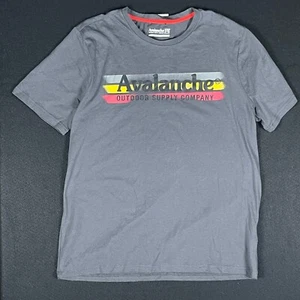 Avalanche Outdoor Supply Company S/S T-Shirt Gray Men's XL - Picture 1 of 3