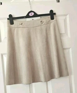 Ladies Light Beige Skirt Size 10 from H&M - Picture 1 of 6