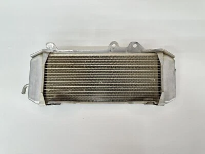 USED OEM 09 2009 KAWASAKI KX250F LEFT SIDE COOLING RAD RADIATOR 39061-0162 - Image 1 of 4