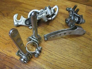 CAMBIOS Y DESVIADORES DE FRICCIÓN DE COLECCIÓN HURLET MINI GRUPO MONTADOS EN VÁSTAGO DE PLUMA - Imagen 1 de 12