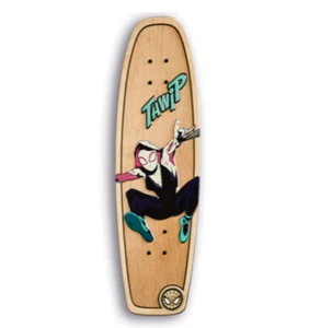 Mazo de patineta Bear Walker x Marvel Ghost-Spider *Hecho solo 250* - Imagen 1 de 6