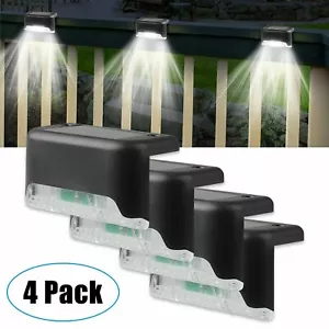 Outdoor Solar LED Lights for Steps, Stairs, Walkway, Fence, Deck (Warm White) - Picture 1 of 10