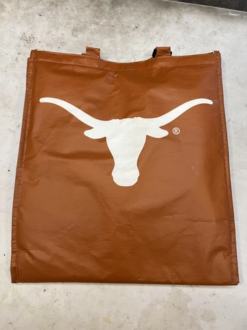 LOT OF FIVE (5) NEW UT UNIVERISITY OF TEXAS INSULATED TOTE BAG LUNCH BAG PAIL Cover