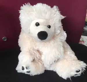 Barbara Bukowski Eisbär Teddy Kuscheltier Plüschtier ca 30 cm süß - Bild 1 von 4