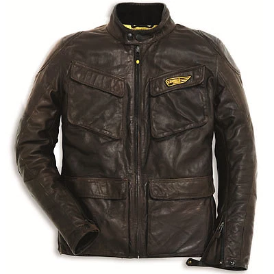 Ducati Scrambler QUATTROTASCHE Leather Jacket 9810312