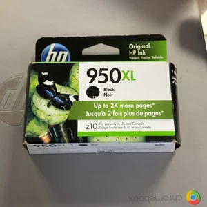 New Genuine HP 950XL Black Ink (Z10) EXP May 2022 ⭐Free Shipping⭐ - Picture 1 of 2