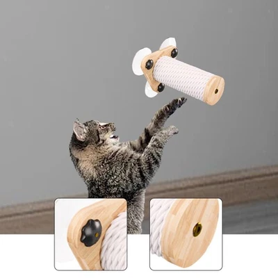 Scratching Ladder Kitty Wall Furniture Climbing Mounted Furniture Cat Climbing - Image 1 of 4