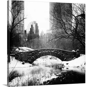 "New York City - Central Park under Snow" by Philippe Hugonnard Canvas Wall Art - Picture 1 of 2