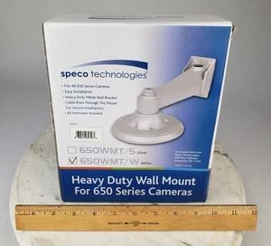 Speco Telecamera di sicurezza CCTV 650 supporto a parete resistente 650WMT/W staffa alloggiamento - Foto 1 di 6
