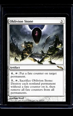 2003 MTG Magic The Gathering MRD Mirrodin Vintage #228 Oblivion Stone - Image 1 of 2