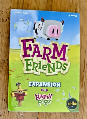 Farm Friends Promo Expansion for Happy Pigs Board Game Sheep, Cows, Chickens NEW - Image 1 of 2