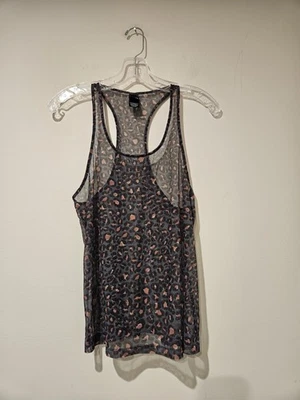 Victoria's Secret 豹纹赛车背网眼背心,尺寸 XS,多色 — 第 1/3 张图片