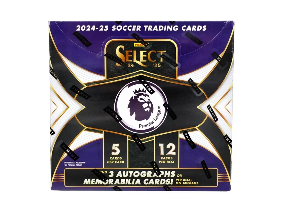 2024-25 Panini Select Premier League EPL Soccer Hobby Box