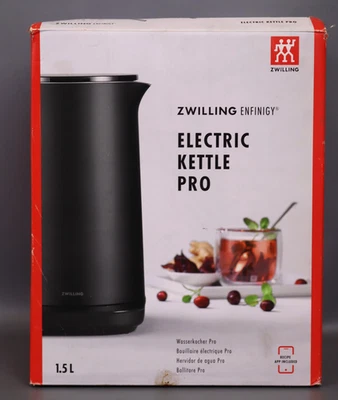 Hervidor eléctrico profesional ZWILLING Enfinigy Cool Touch de 1,5 litros, tetera inalámbrica Foto 1 de 4
