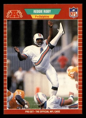 1989 Pro Set - Reggie Roby #223 - Image 1 of 2
