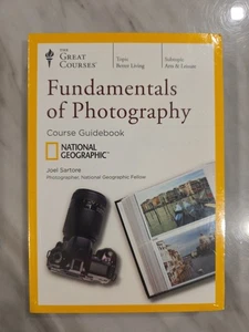 The Great Courses Fundamentals of Photography 4 DVDs & Guidebook Book NEW SEALED - Picture 1 of 4