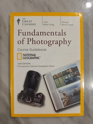 The Great Courses Fundamentals of Photography 4 DVDs & Guidebook Book NEW SEALED - Image 1 of 4
