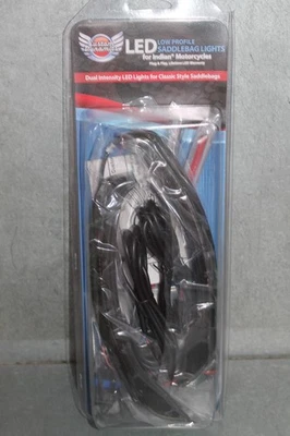 Custom Dynamics LED Low Profile Saddlebag Lights Smoke Indian 50403202 - Image 1 of 3