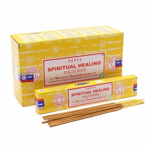 Satya Bastoncini di Incenso Guarigione Spirituale Confezione da 12X15g Ciascuno 180 Bastoncini di Incenso - Foto 1 di 3