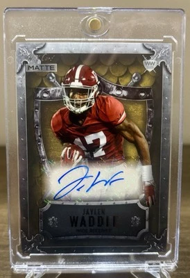 Jaylen Waddle Rookie Auto 2024 Wild Card Matte Alabama NM/Mint!! 🔥🔥 - Image 1 of 2