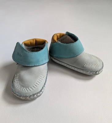 Kickers Bebé Niño Cuero Botín Talla 6 Meses Talla U.S. 3 Foto 1 de 4