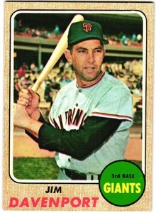1968 Topps - High # Jim Davenport #525 (B) en muy buen estado+ - Imagen 1 de 2