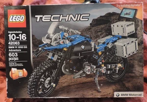 LEGO 42063 BMW R 1200 GS Adventure Bike Kids Building Toy Complete Sealed - Picture 1 of 2
