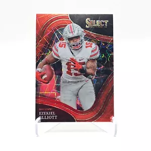 2022 Panini Select Draft Picks #143 Ezekiel Elliott (Red Lazer Prizm) - Foto 1 di 2