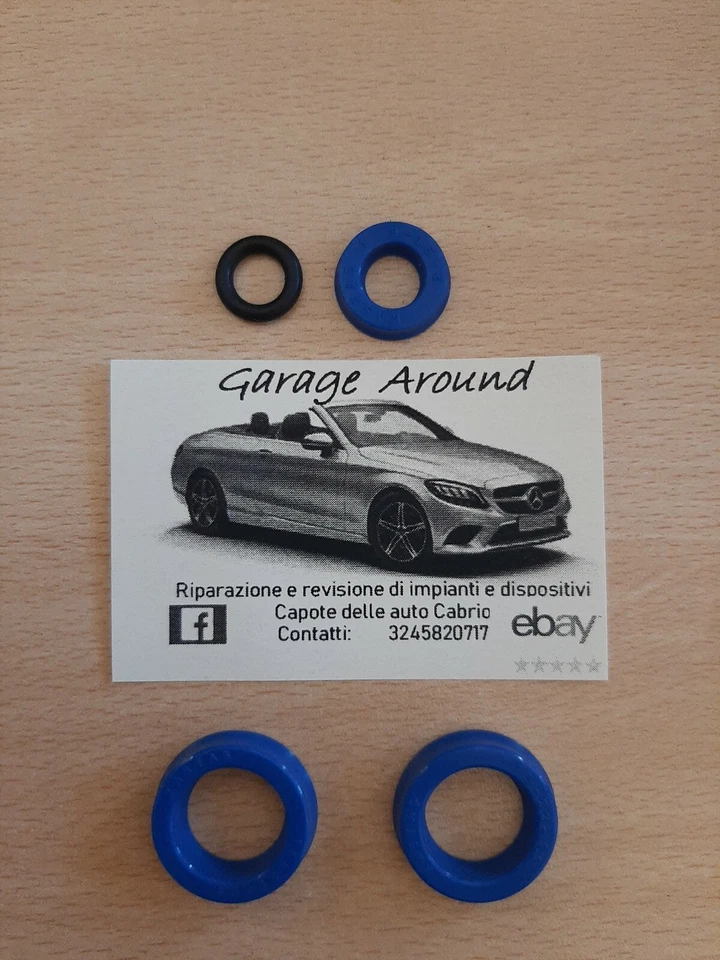 MERCEDES-BENZ Combinazione 3 Kit Paraolio Revisione Pistoni Idraulici Tetto Mercedes SLK r170