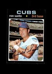 1971 Topps BASEBALL Ron Santo #220 (EX/NM+) Chicago Cubs Hall-of-Fame! - Picture 1 of 2