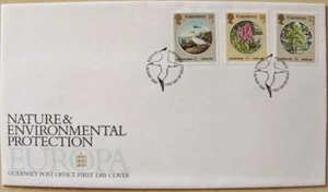 Guernsey Stamps: Europa "Guernsey Nature & Environmental- First Day Cover 1986 - Picture 1 of 1
