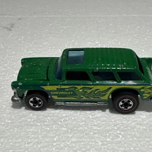 Original Mattel HOT WHEELS REDLINE ALIVE 55 GREEN ENAMEL Nice! - Picture 1 of 22