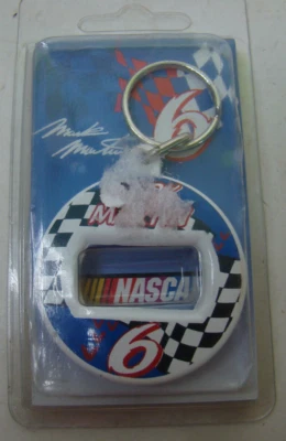 Mark Martin BevKey the original Beverage Opener Key Chain #6 Nascar NIP - Image 1 of 4