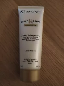 kerastase elixir ultime oleo complexe rinse out conditioner 2.5 fl oz 75 ml  - Picture 1 of 5