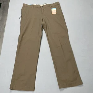 Columbia Jeans Pants Mens 40W X 32L Brown Straight Leg Regular Fit Outdoors NEW - Picture 1 of 12