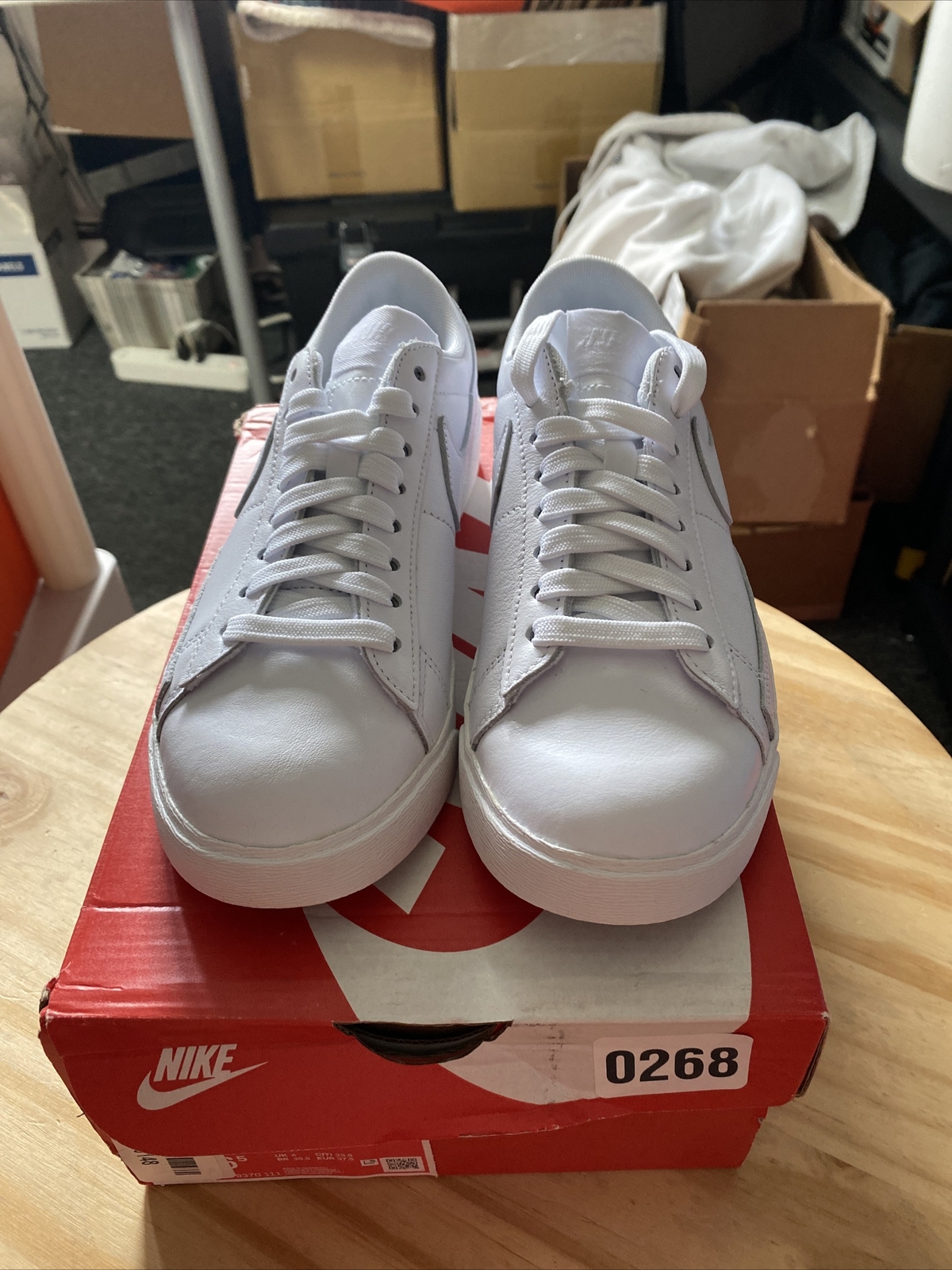 Nike Women S Blazer Low Le Casual Sneakers White Sizes Ebay