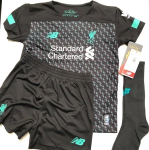 Liverpool Football Kit Shirt Shorts & Socks New Balance 3rd Kit 1-2 Years - Picture 1 of 4