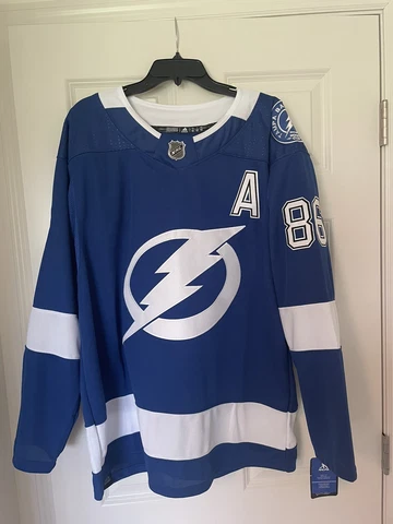 Nikita Kucherov Tampa Bay Lightning Home Blue Jersey Cover