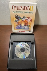 Computer Wargame Sid Meier's Civilization II - Fantastic Worlds EX - Picture 1 of 6