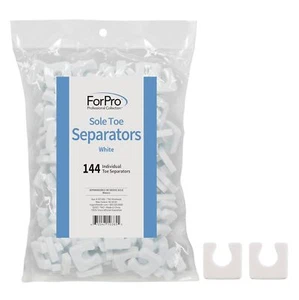 ForPro Sohlen-Zehentrenner, weiß, Einzelpack 144 Stück, weiß - Bild 1 von 7