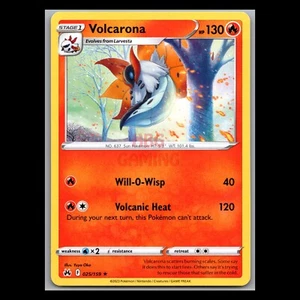 Pokemon Card - Volcarona - 025/159 - Non Holo - English - Crown Zenith - Picture 1 of 1