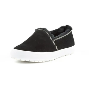 REBECCA MINKOFF Women's Sofia Black Suede Slip-On Sneakers $175 NIB - Picture 1 of 7