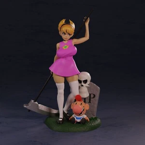 Mandy | 3D Printed Figure | Painted or Model Kit | Designed by PolyBitsArt - Picture 1 of 1