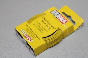 Brawa 3101 Litze gelb 0,14mm² Spur H0 OVP - Picture 1 of 1