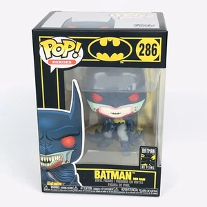 Funko Pop D.C. Heros Batman 80 Years 286 Batman Red Rain (Dracula) New - Picture 1 of 4