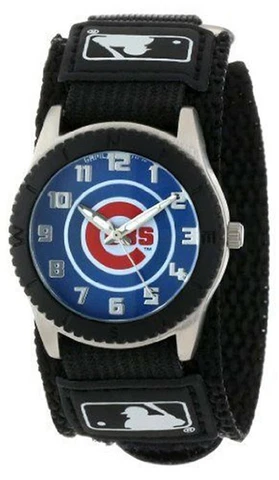 Youth Chicago Cubs Watch - Boys MLB Rookie Watch - Kids watch - Cubs Black Watch Cover