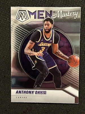 ANTHONY DAVIS 2020-21 Panini Mosaic Basketball Men of Mastery Los Angeles Lakers - Image 1 of 4
