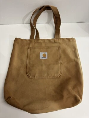 Carhartt Vertical Open Tote/Shopper Tan Canvas Bag - Image 1 of 4