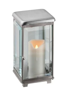 Hochwertige Grablampe aus Edelstahl Grablicht Designer Grablaterne Grableuchte - Picture 1 of 2